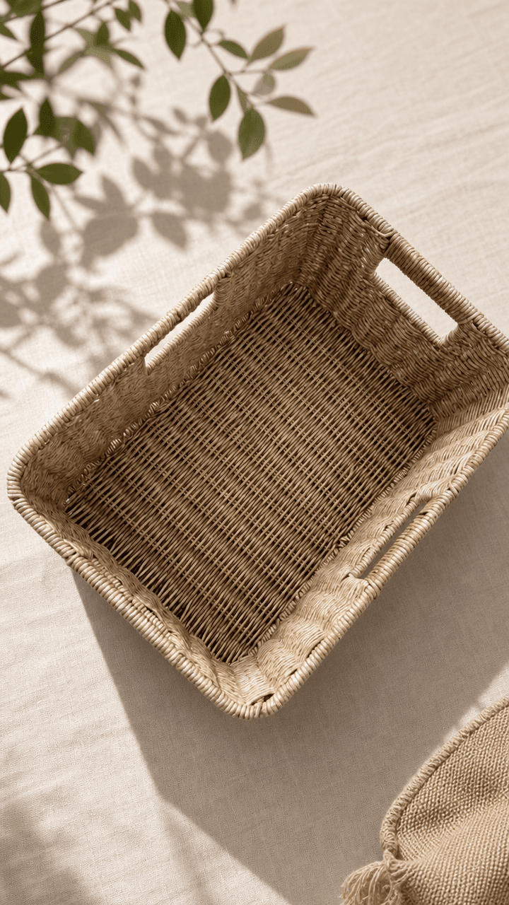 Stackable Desktop Storage Basket