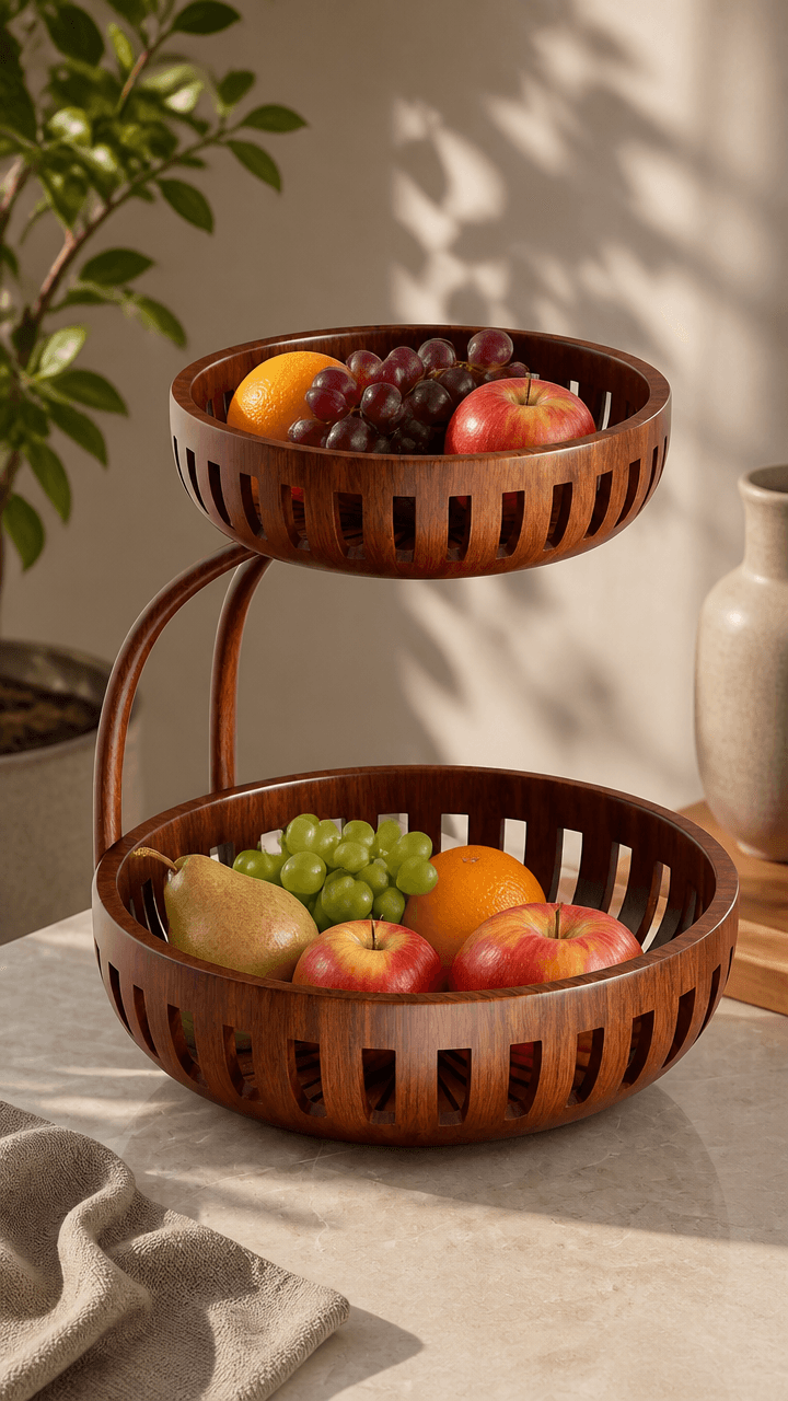 Stackable Desktop Storage Basket